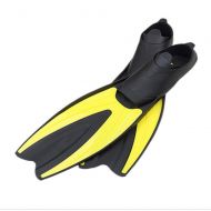 Zorayouth-outdoor Diving Snorkeling Fins Comfortable Diving Fins Flippers Snorkeling Swim Fins for Swimming,Snorkeling,Aquatic Activity (Color : Yellow, Size : L(42-44))