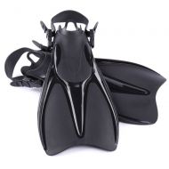 Zorayouth-outdoor Diving Snorkeling Fins Comfortable Light Weight Travel Snorkeling Swim Fins for Swimming and Snorkeling (Color : Black, Size : ML/XL 42-47)