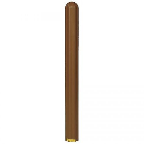  ZORO SELECT Bollard Cover,4 In Dia.,56 In H,Brown 1732BR