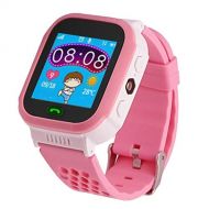 Zouvo Kids Phone Smart Watch, Touch Screen Watches GPS Tracker Watch Phone Baby Watch Bracelet with Camera Flashlight Function for Girls Boy Smart Watches
