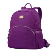 Zrevxcer Ladies Travel Backpack Girl College Bag Backpack PurpleSJ 15 inch