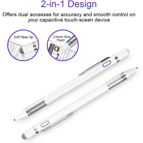  [아마존베스트]Stylus for iPad, Active Stylus Digital Pen for Touch Screens, Zspeed Pencil Compatible with All iPad iPhone Samsung Tablets & Cellphones