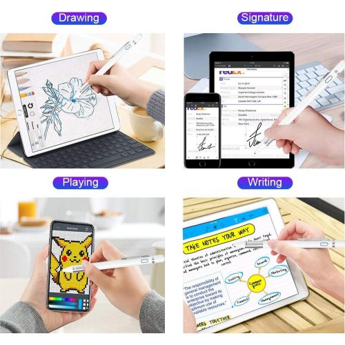  [아마존베스트]Stylus for iPad, Active Stylus Digital Pen for Touch Screens, Zspeed Pencil Compatible with All iPad iPhone Samsung Tablets & Cellphones