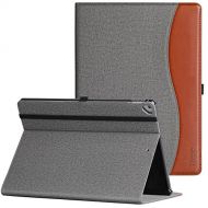 Ztotop Case for iPad Pro 12.9 Inch 2017/2015, Premium Business Slim Folding Stand Folio Cover with Auto Wake/Sleep, Document Card Slots, Multiple Viewing Angles, Denim Gray
