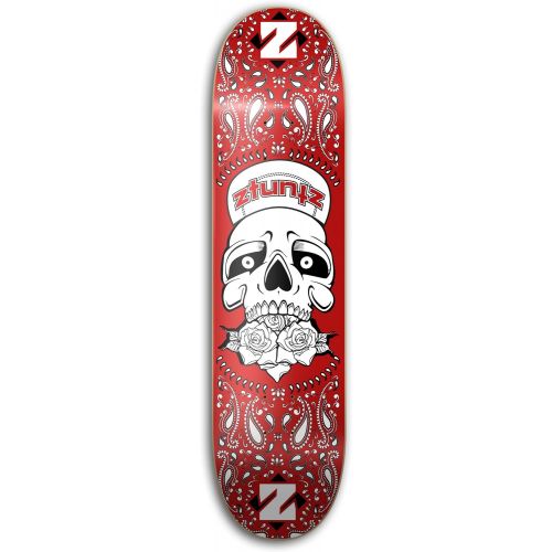  Ztuntz skateboards ztuntz skateboards Grateful Skull Park Skateboard Deck