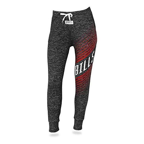 Zubaz Womens Officially Licensed NFL Joggers, Dark Heathered Gray