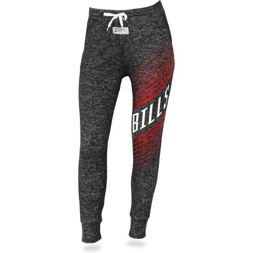  Zubaz Womens Officially Licensed NFL Joggers, Dark Heathered Gray