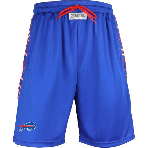  Zubaz Mens Officially Licensed NFL Shorts