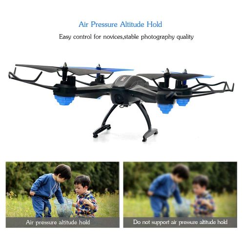  Zuhafa Drone with Camera,zuhafa S6 WiFi FPV Drones with 720P HD Camera Live Video RC Quadcopter for Kids & Beginners - Altitude Hold, Gravity Sensor Function, Smart Voice Control, Compati