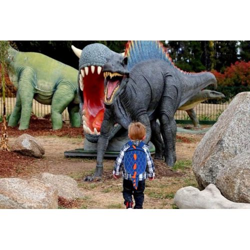  ZuiKyuan Toddler Kids Dinosaur Backpack With Anti-lost Safety Leash for Boys Girls