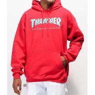 THRASHER Thrasher Skate Mag Radical Red Pullover Hoodie