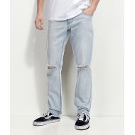 EMPYRE Empyre Skeletor Light Aged Ripped Skinny Fit Jeans