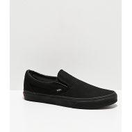 VANS Vans Classic Slip On Black Monochromatic Shoes