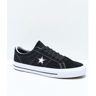 CONVERSE Converse One Star Black & White Suede Skate Shoes
