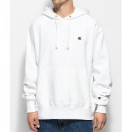 CHAMPION Champion Reverse Weave White Pullover Hoodie