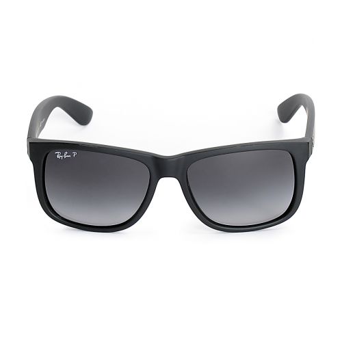  RAY-BAN Ray-Ban Justin Black Rubber Polarized Sunglasses