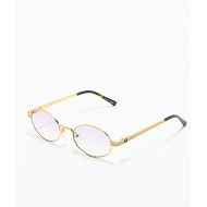THE GOLD GODS The Gold Gods The Ares Gold & Pink Gradient Sunglasses