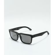 SPY Spy Helm Matte Black & Gray Polarized Sunglasses