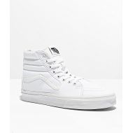 VANS Vans Sk8-Hi True White Canvas Skate Shoes
