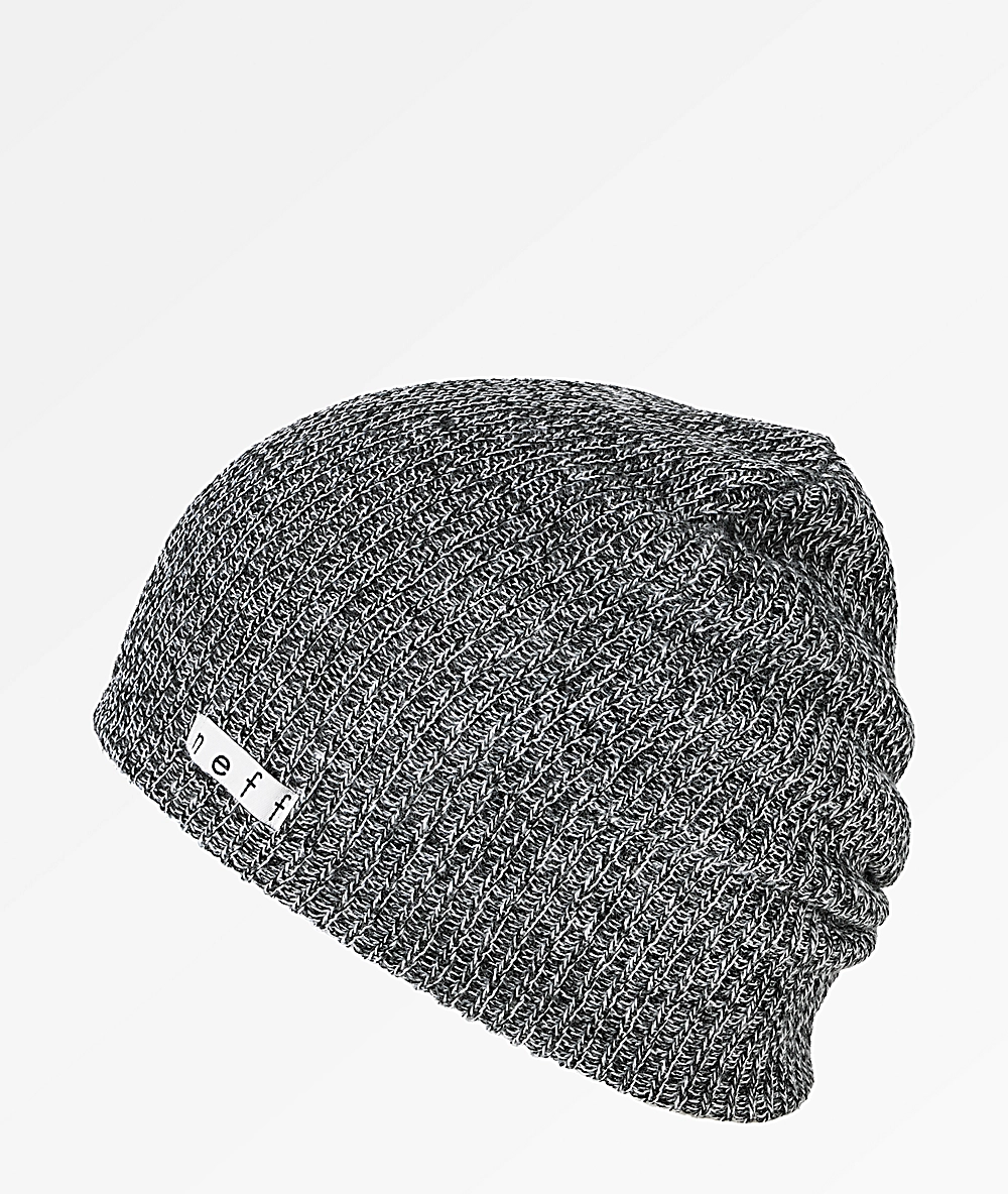 NEFF Neff Daily Heather Black & White Beanie