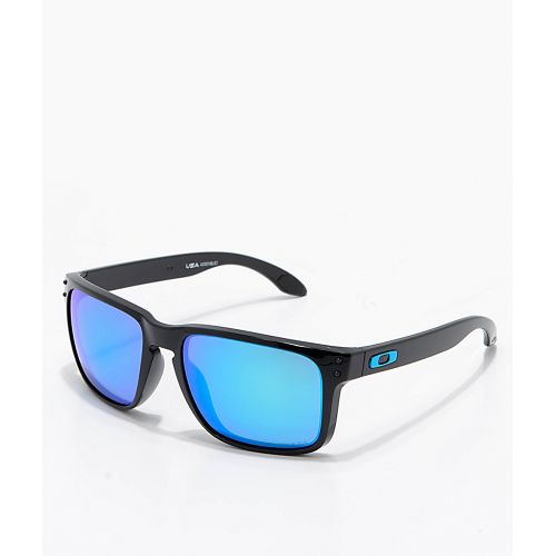 오클리 OAKLEY Oakley Holbrook XL Black & Prizm Sapphire Sunglasses