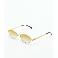THE GOLD GODS The Gold Gods The Ares Brown Gradient Sunglasses