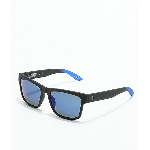  SPY Spy Haight 2 Soft Matte Black & Blue Sunglasses