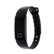 Zunammy Black Effortless Ultra Light, Waterproof, Fitness and Activity Tracker W 30 Day Standby Rechargeable Battery