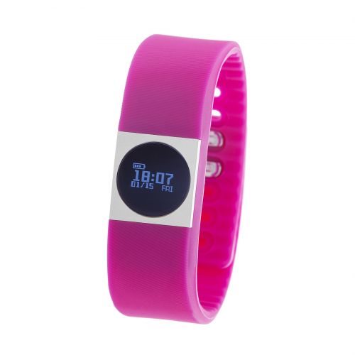  Zunammy Pink Activity Tracker Watch with Call and Message Reminders