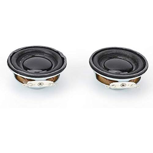  [아마존베스트]-Service-Informationen 4 cm audio stereo speaker, 2psc 3W 4Ω loudspeaker horn