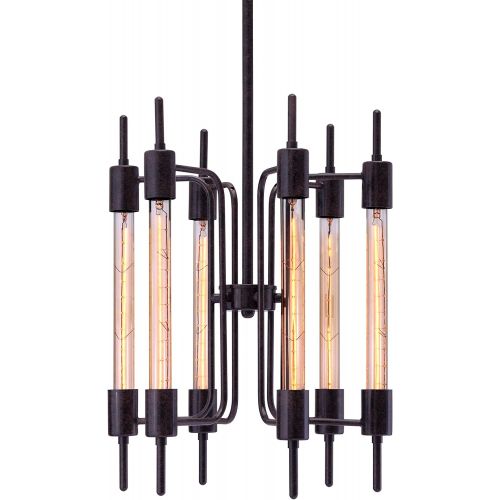  Zuo Modern Gisborne Ceiling Lamp Distressed, Black