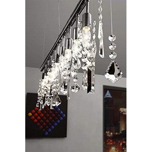  Zuo 50029 Shooting Stars Ceiling Lamp, Chrome