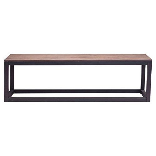  Zuo Modern Zuo Civic Center Bench, Distressed Natural
