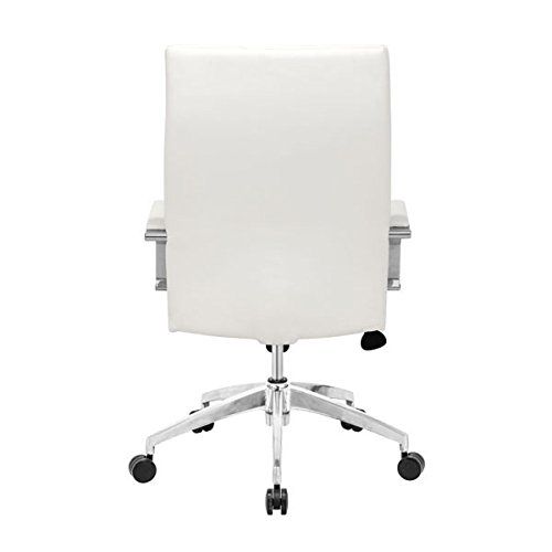  Zuo Modern 205327 Director Comfort Office Chair, White