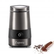 Coffee Grinder Electric, Zupora Spice & Grains Grinder with 200W Powerful Stainless Steel Blades, 50g Large Grinding Capacity, 8 Cups, One-Button Operation, Easy to Clean by Cleani