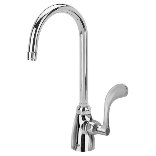  Zurn Z825B4-XL Single Lab Faucet with 5-3/8 Gooseneck and 4 Wrist Blade Handle