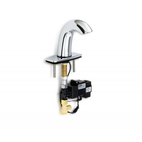  Zurn Z6950-XL-S-CP4-F Aquasense Single Post Aqua-Fit Battery Sensor Faucet with 4 Cover Plate 0.5Gpm