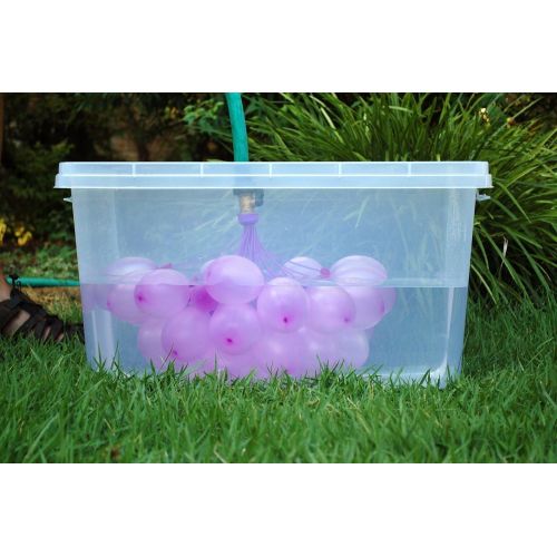  [아마존베스트]Zuru Bunch O Balloons Instant 100 Self-Sealing Water Balloons Complete Gift Set Bundle, 3 Piece (300 Balloons Total)