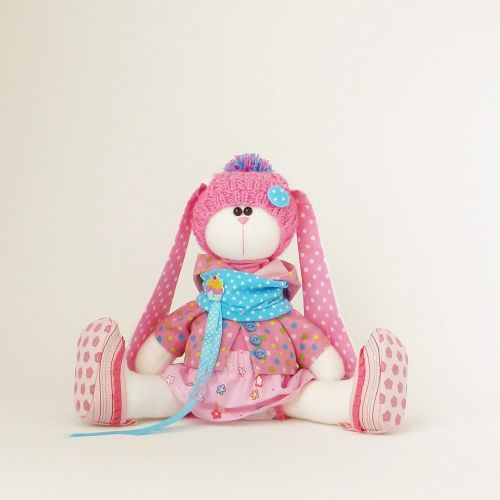  Easter bunny doll 14.5 inch, handmade by ZuzuHappyToys (127)