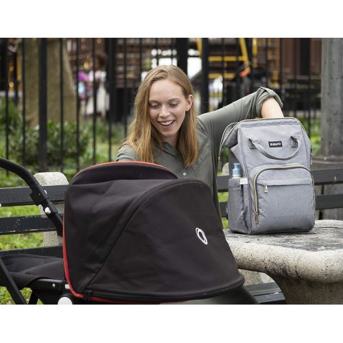  Zuzuro ZUZURO Diaper Bag Backpack - Waterproof w/Large Capacity & Multiple Pockets for Organization....