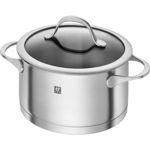  Zwilling Essence Kochgeschirrset 5 TLG, Induktionsgeeignet, Edelstahl, Silber, 0 cm, 5-Einheiten