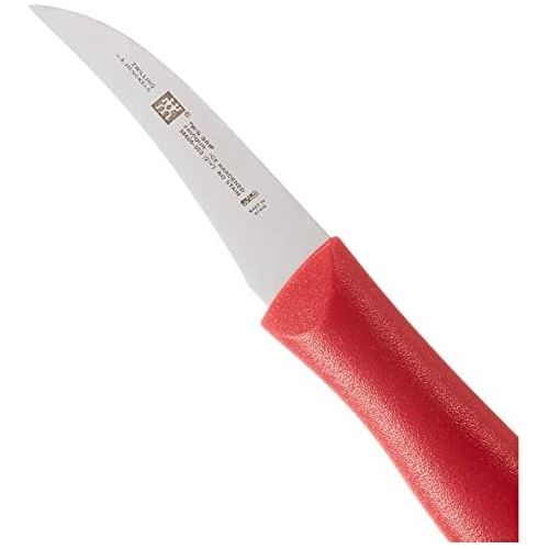  Besuchen Sie den Zwilling-Store Zwilling 38600050 Twin Grip Schalmesser, Friodur Klinge, Griff: Kunstoff, 50 mm, rot