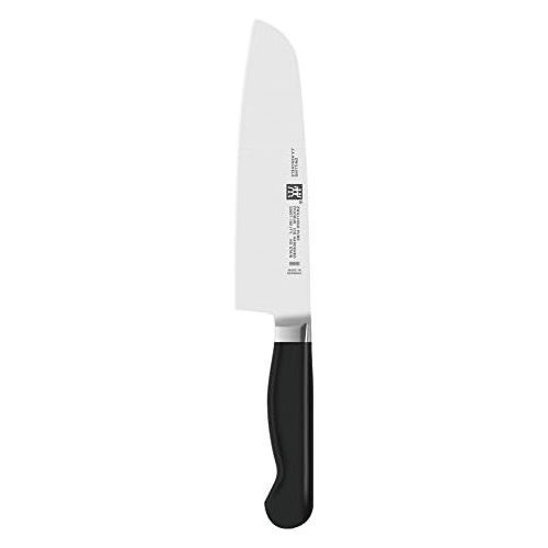  Zwilling 33607-181-0 Pure Santokumesser rostfreier spezialstahl, Zwilling Sonderschmelze, Kunststoff, 180 mm, schwarz