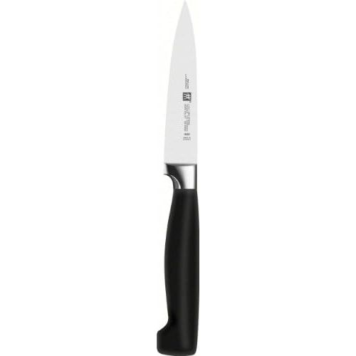  Besuchen Sie den Zwilling-Store Zwilling 35175-000-0 Vier Sterne Messerset, 2-tlg., Rostfreier Spezialstahl, Sonderschmelze, Kunststoff, 420 x 95 mm, schwarz