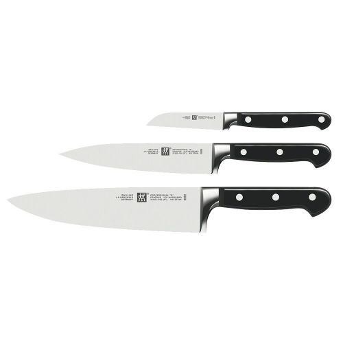  Zwilling Messerset Professional-S 3 teilig, Edelstahl, Silber/Schwarz, 38 x 28 x 28 cm, 3-Einheiten