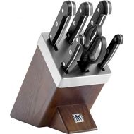 Zwilling 36133-000-0 Gourmet Selbstscharfender Messerblock, 7-teilig, dunkelbraun