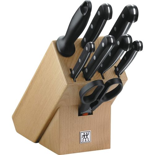  Zwilling 31665-000-0 Twin Gourmet Messerblock, Holz, 9-teilig