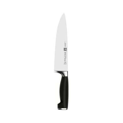  Zwilling 33415-000-0 Twin Four Star II Messerset, 3-tlg., Rostfreier Spezialstahl, Zwilling Sonderschmelze, Kunststoff, Edestahlapplikation, 420 x 135 mm, schwarz