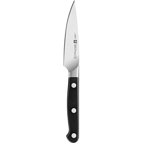  Zwilling Pro Messerset, 2-tlg., 420 x 95 mm (Rostfreier Spezialstahl, Zwilling Sonderschmelze, genietet, Vollerl, Kunststoff-Schalen) schwarz