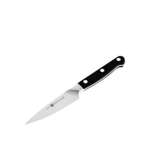  Zwilling 38400-101-0 Spick-/Garniermesser Pro 10cm in Silber/schwarz, Stahl, 10 x 5 x 5 cm